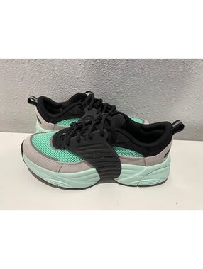 Jordan Sneakers in Mint Green and Black
